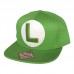 Кепка Luigi Logo Snapback Cap (Difuzed, зеленый)